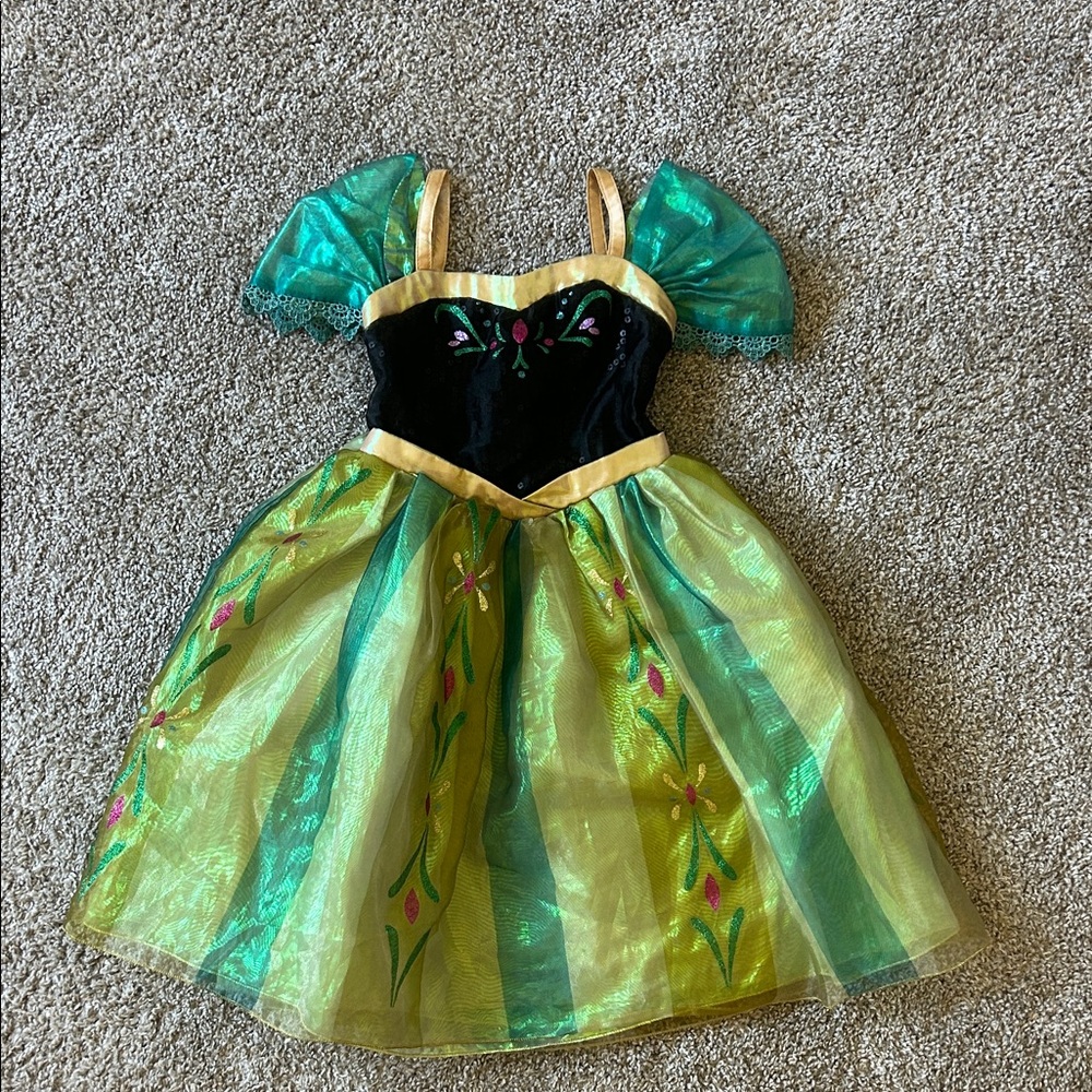 Disney Castle Collection Princess Anna Dress Size 3